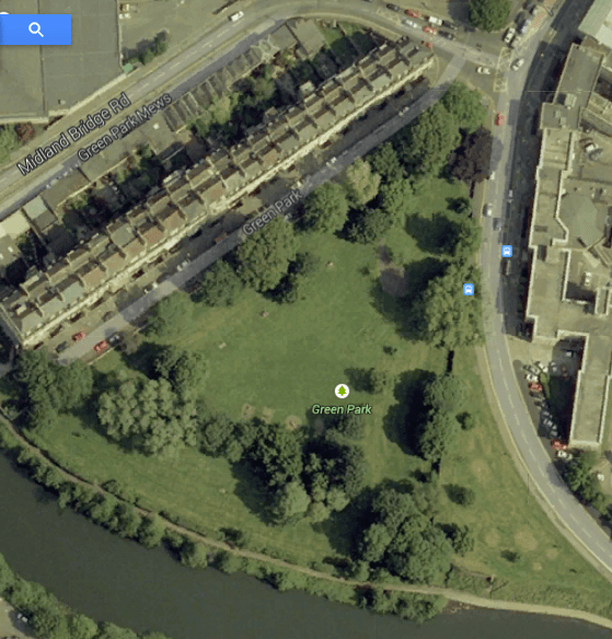 Green Park Park ad surrounding space has plenty of room for development of good cycle infrastructure.