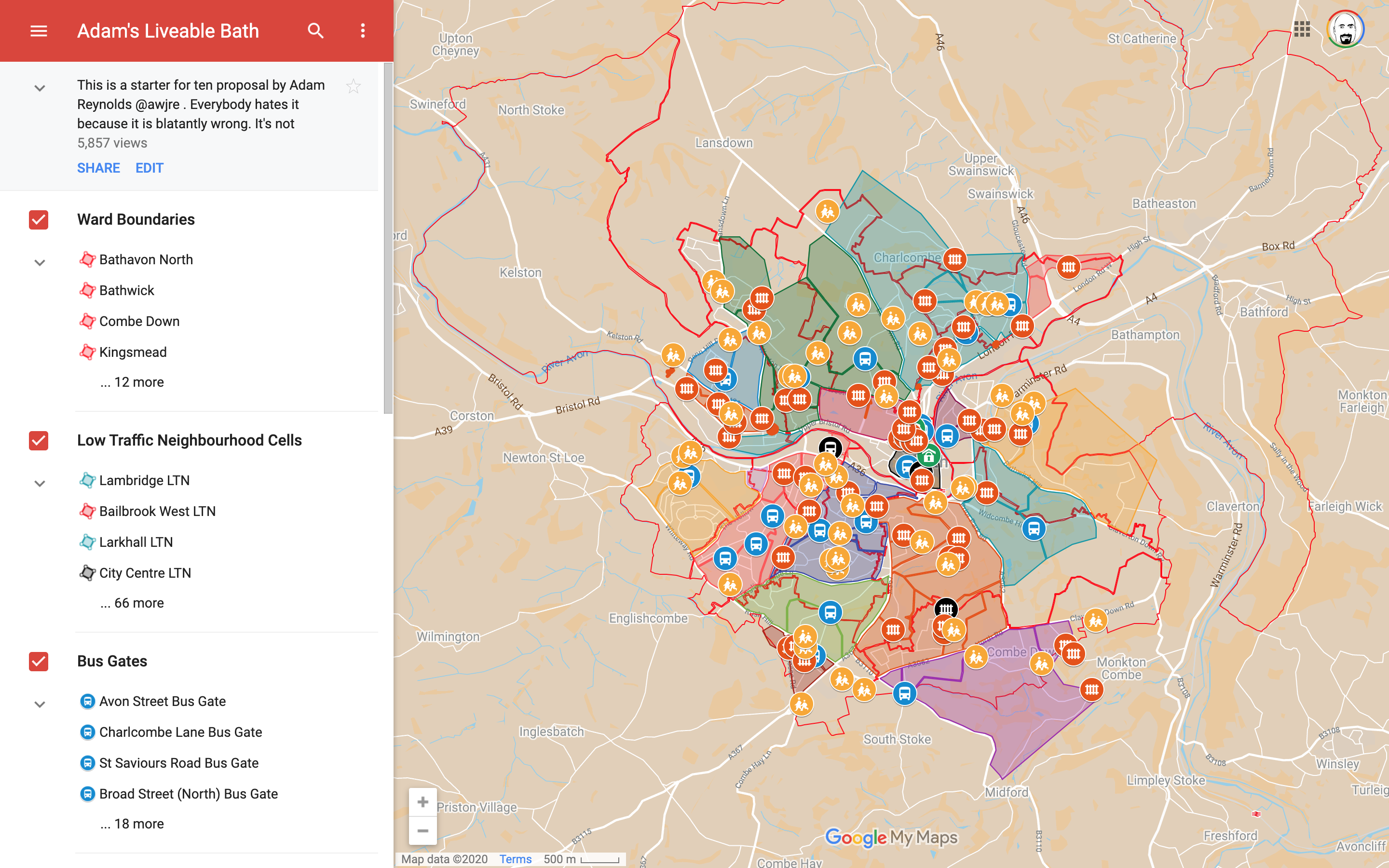 BaNES Liveable Neighbourhoods Consultation – Doing it right!